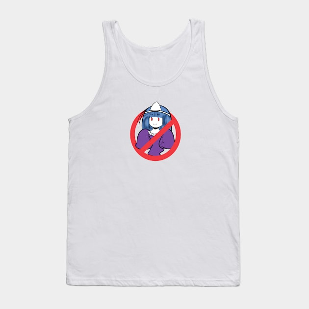 Oh My Ghost Maya Ghostbuser Sign Tank Top by ghostmaya